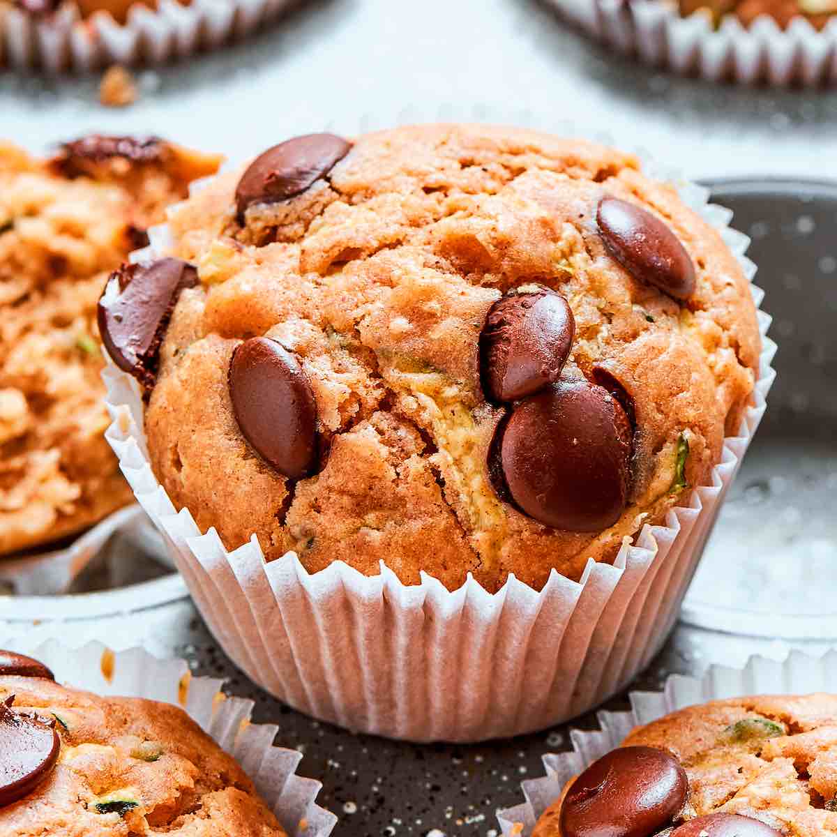 Healthy Zucchini Muffins